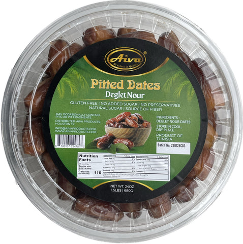 Tunisian Deglet Nour Pitted Dates